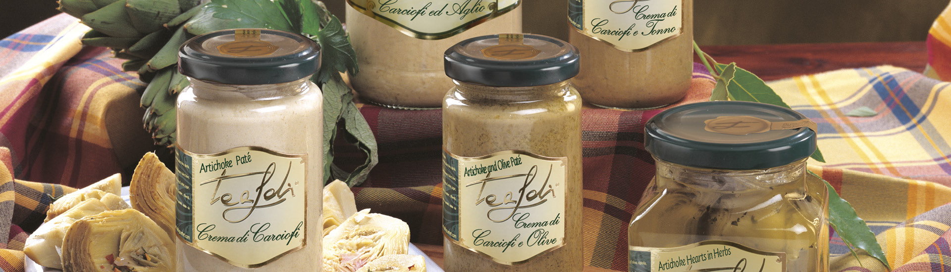 Tealdi Gourmet Patés of Artichokes
